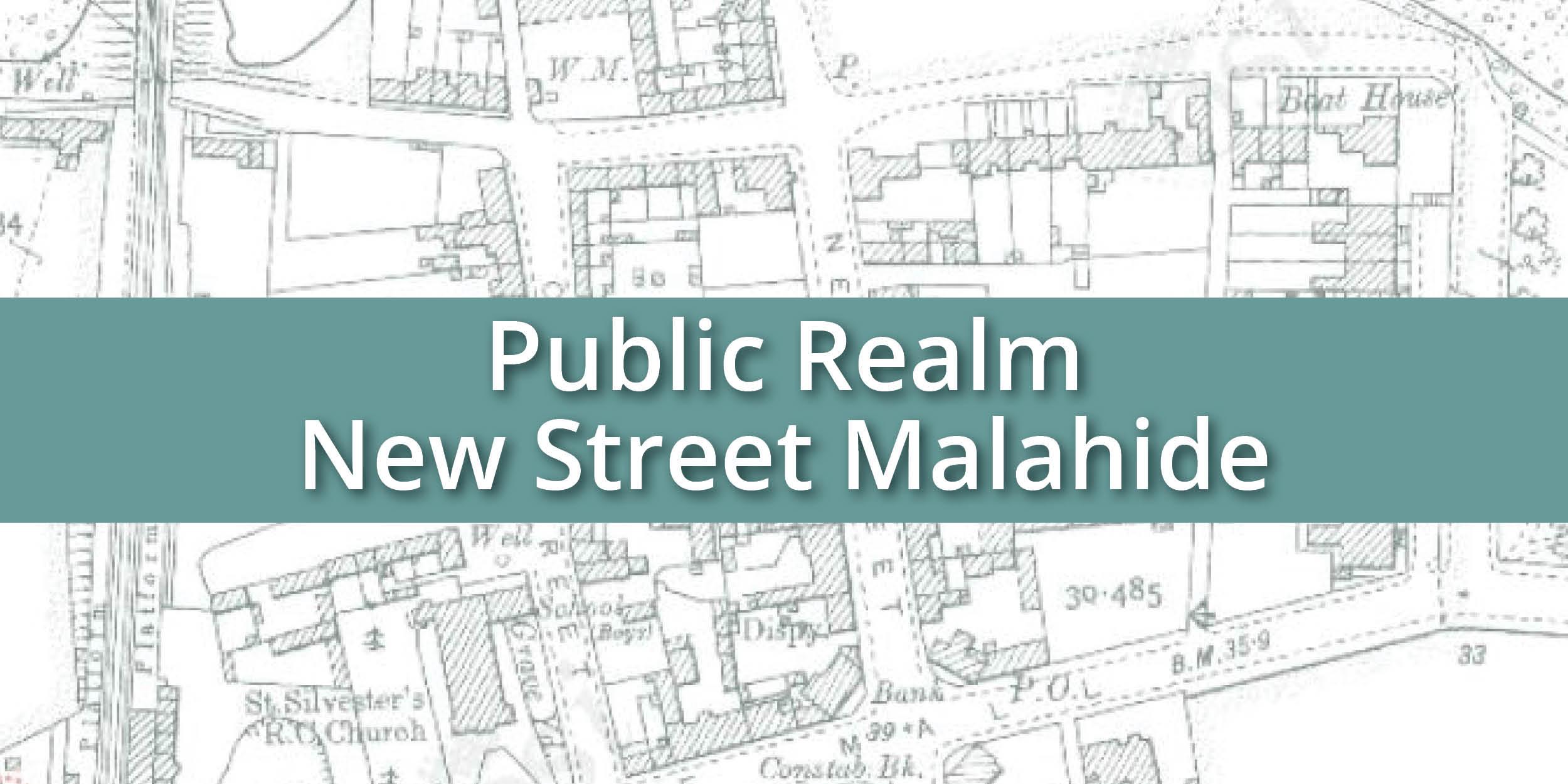 New Street Malahide map with title