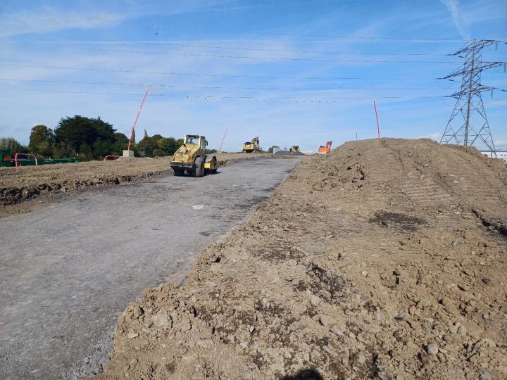 Compaction of Road Capping Layer