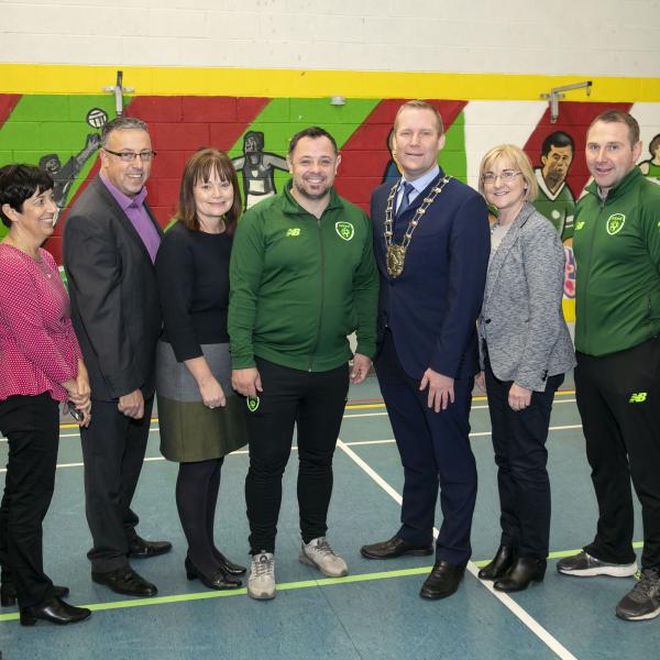Fingal County Council and FAI launch TY Football Development Course 2019