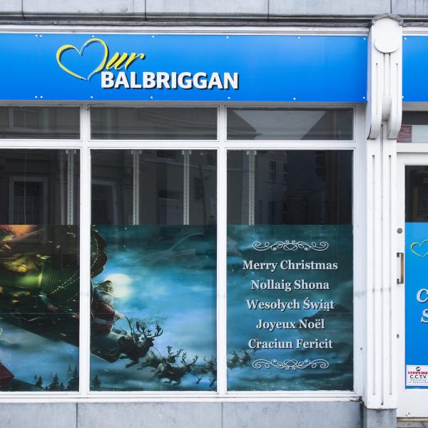 Our Balbriggan shop front 