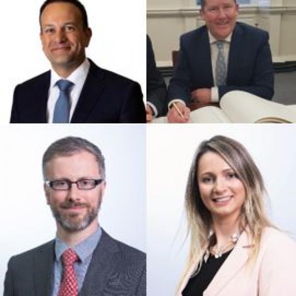 Collage of New Ministers and Emer Currie
