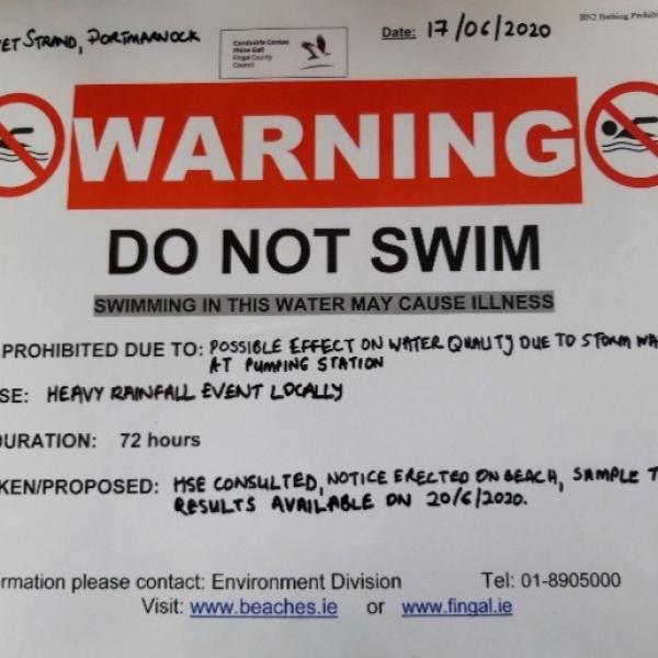 do not swim