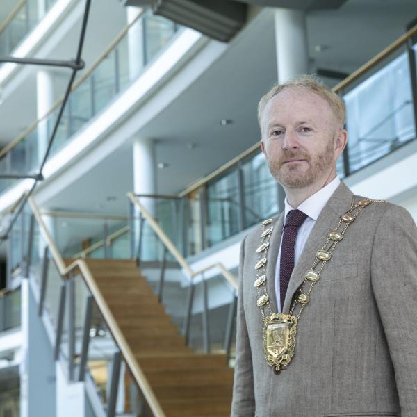 Image of Mayor of Fingal Cllr David Healy