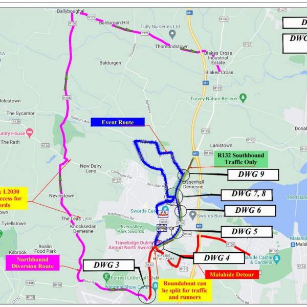 Map of Swords 10k 2022