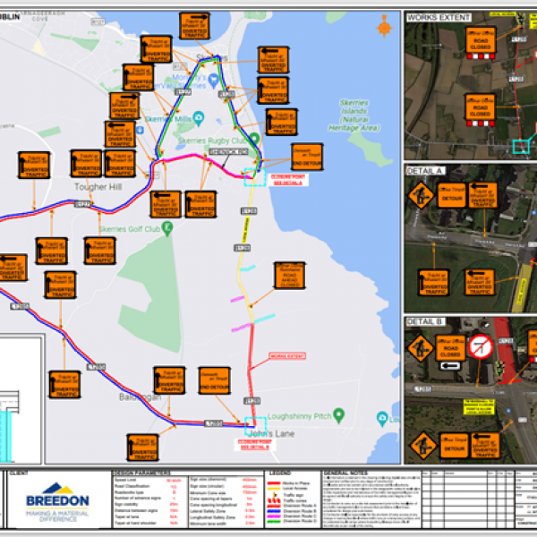 map of TRC of R128 Loughshinny