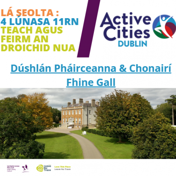 parks and trails as gaeilge 