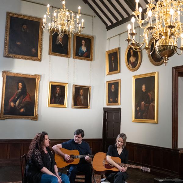 Malahide Castle is used for TradFest in Fingal sessions