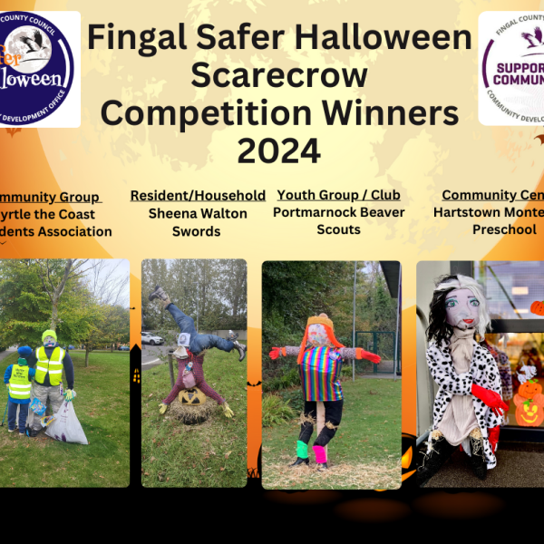 2024 Fingal Safer Halloween Winner Scarecrow Competition