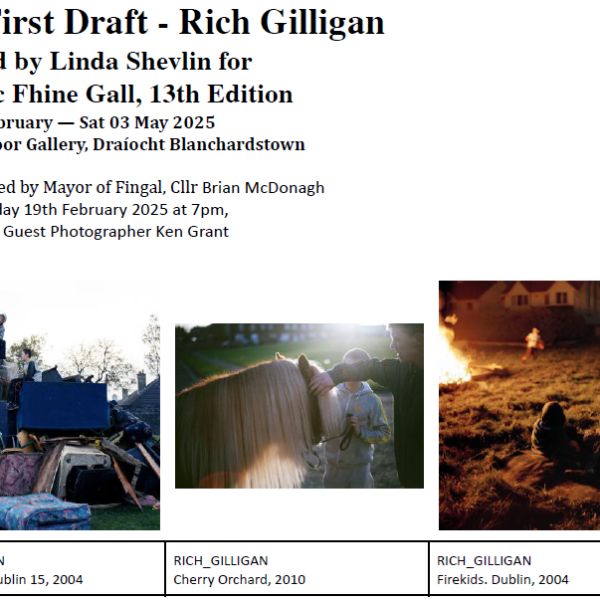 Rich Gilligan First Draft poster