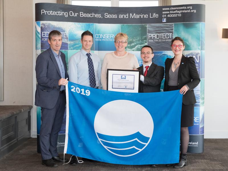 Portmarnock's Velvet Strand beach has been awarded a Blue Flag.