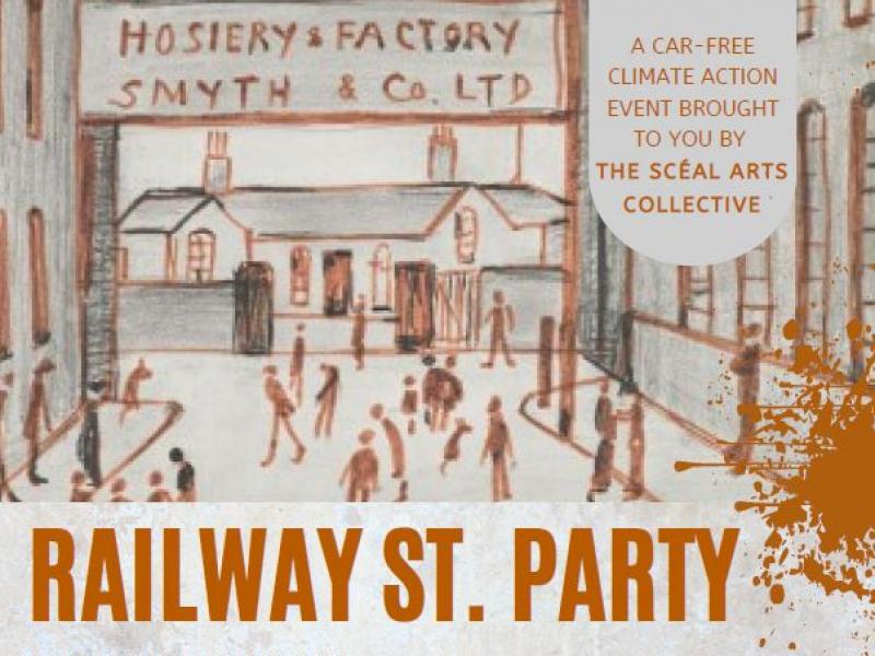 railway street lowry event poster