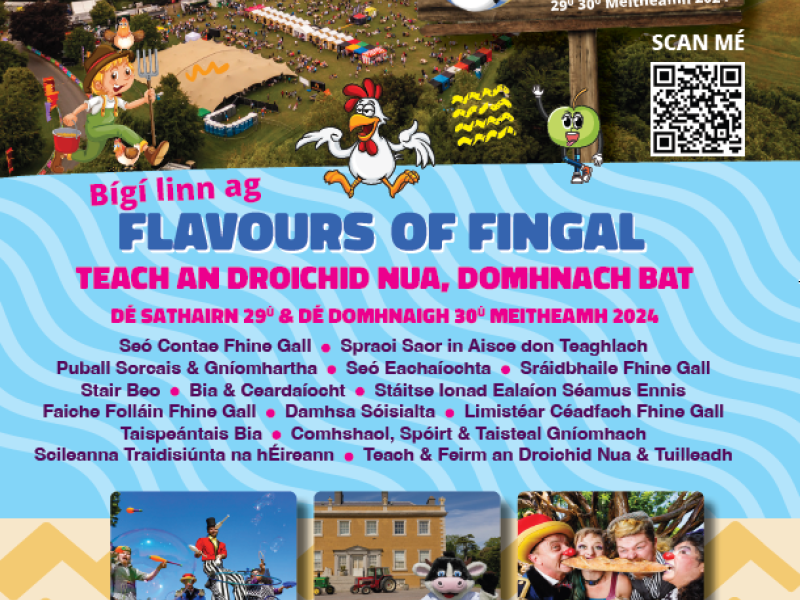 Flavours of Fingal Gaeilge 2024