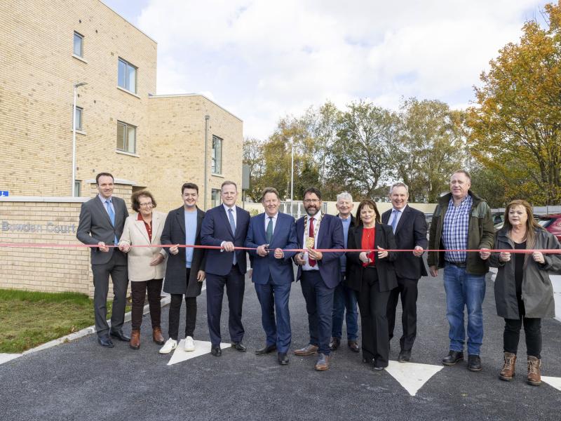 Bowden Court Ribbon Cutting