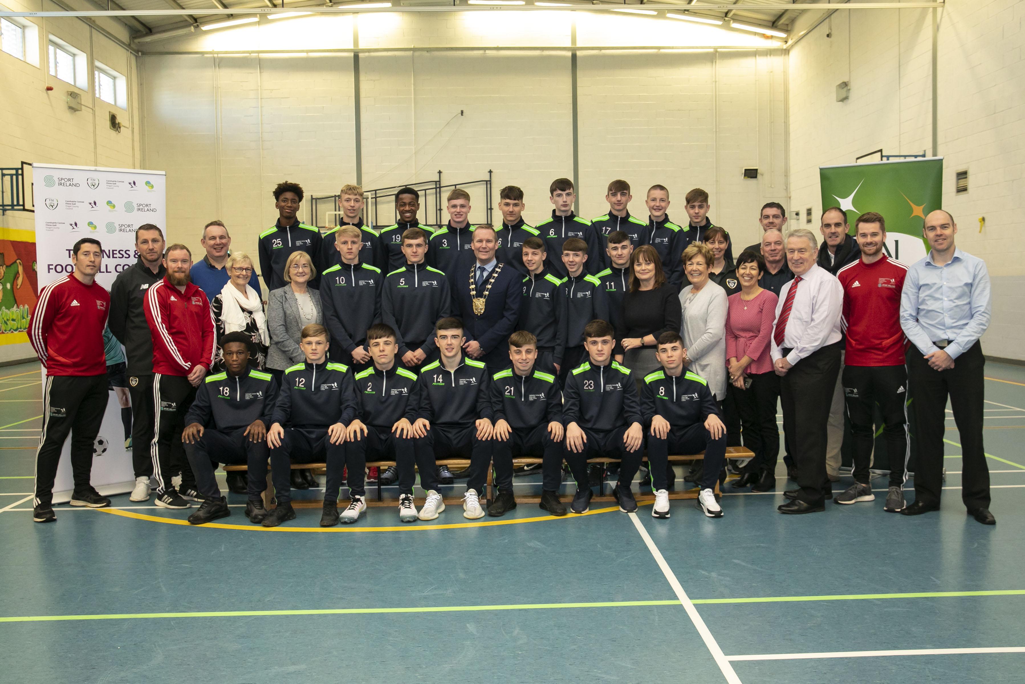 Group Photo at FAI TY Football Development Course