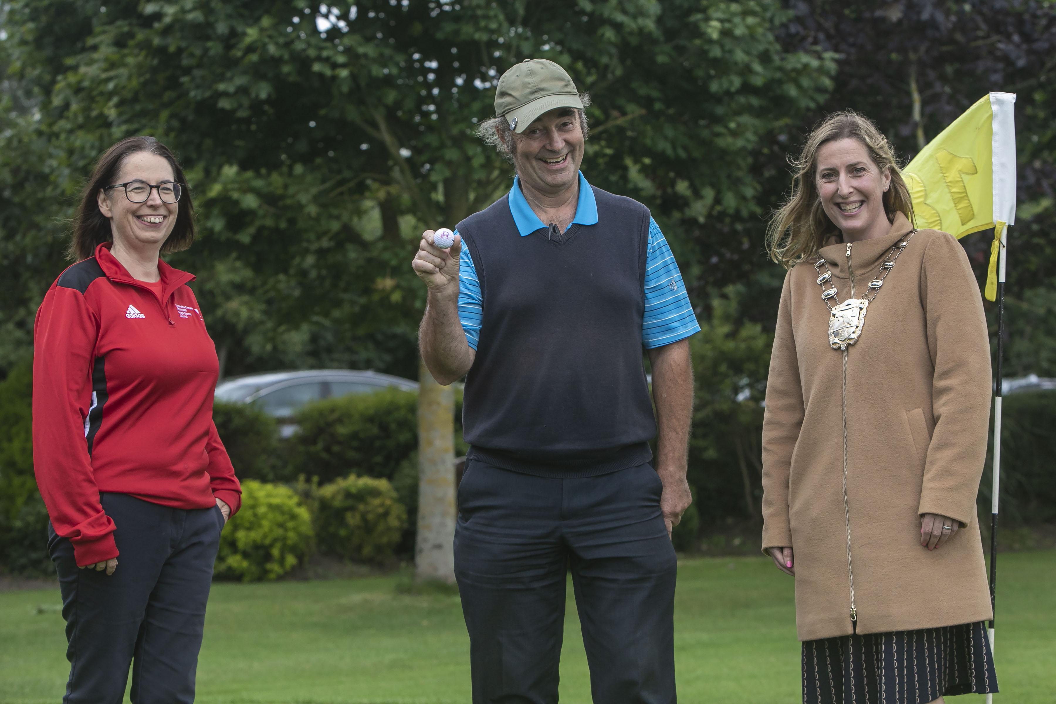 Caitriona Geraghty Mayor and Ronnie Delaney