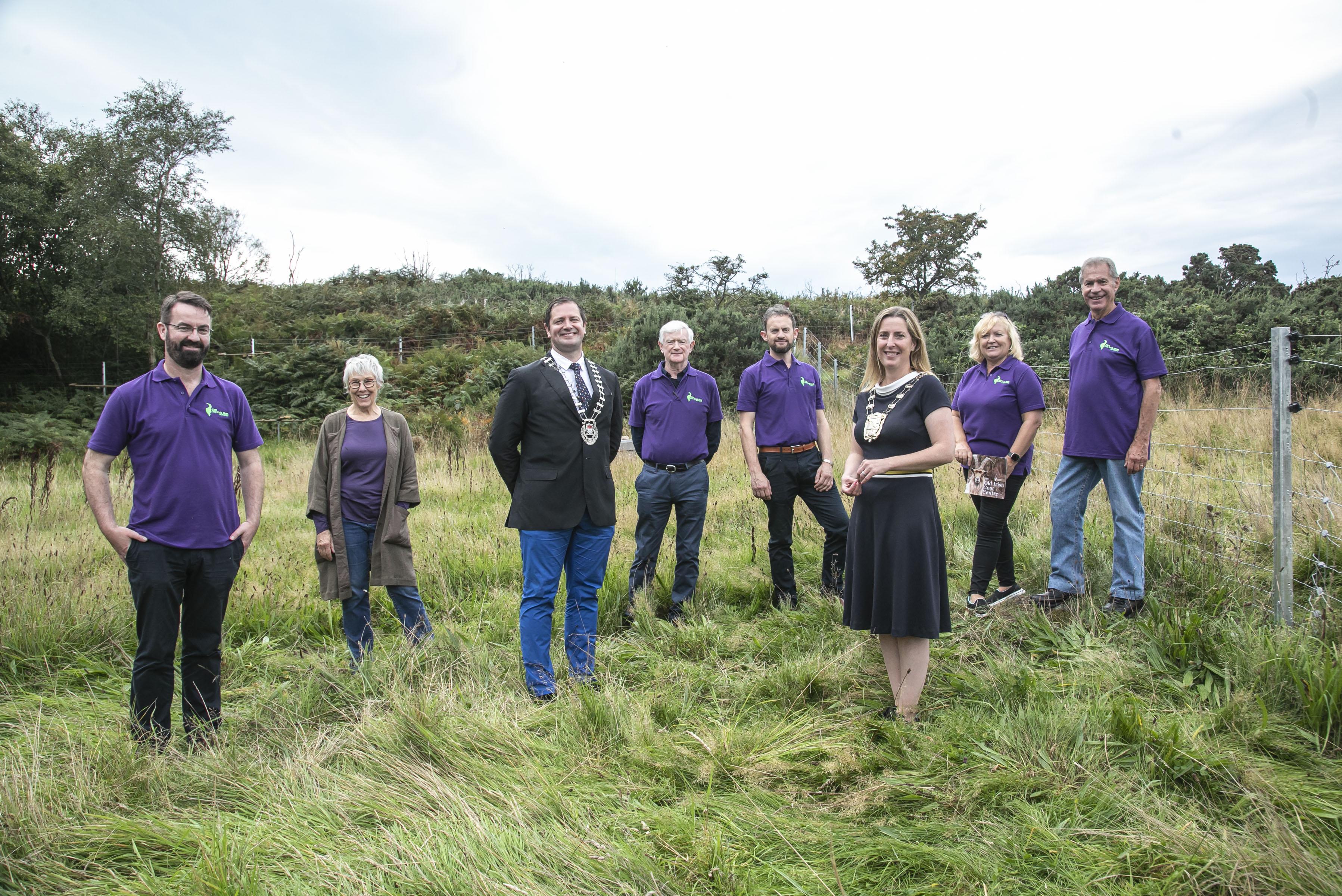 Old Irish Goat Society at Howth Goats launch