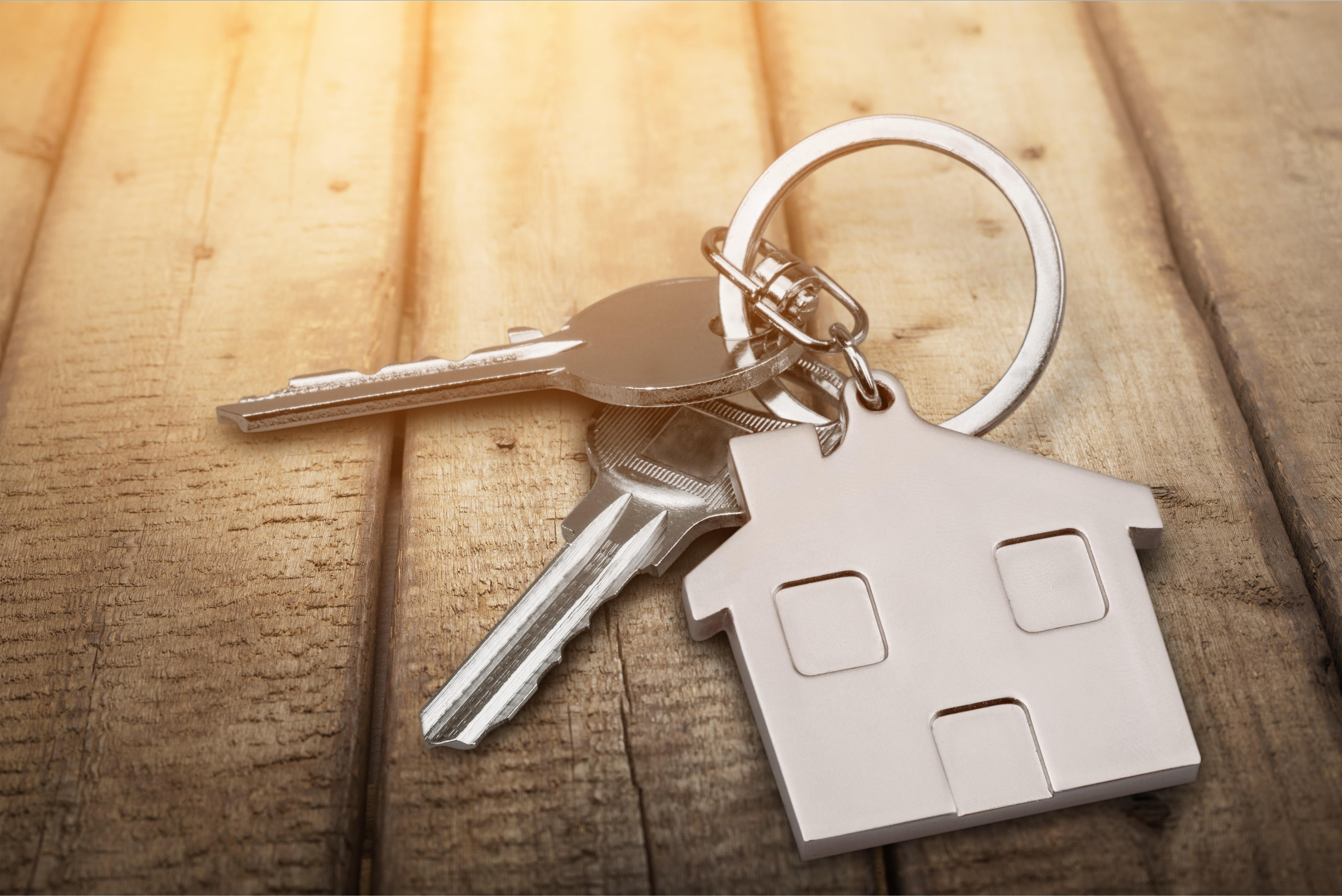 Image of House Keys on a Table