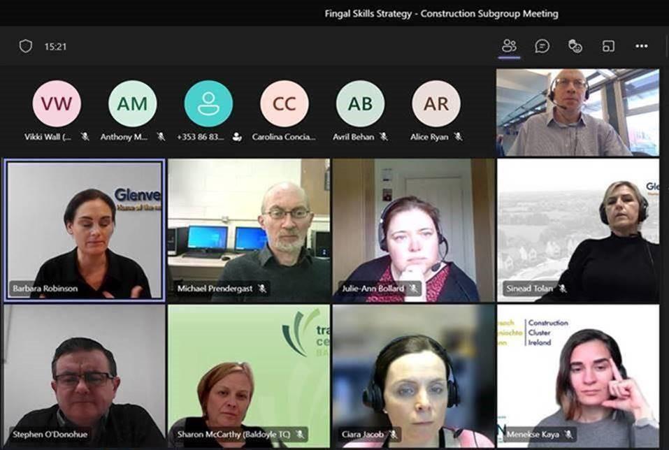 Image of Construction Sub Group Meeting-Fingal Skills Strategy