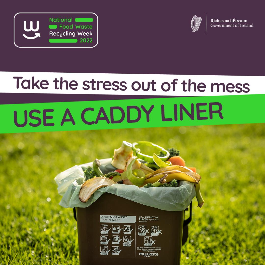 Use a caddy to help the environment