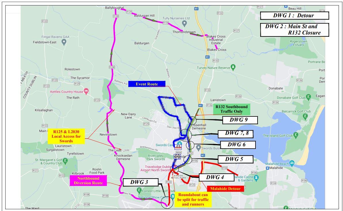 Map of Swords 10k 2022