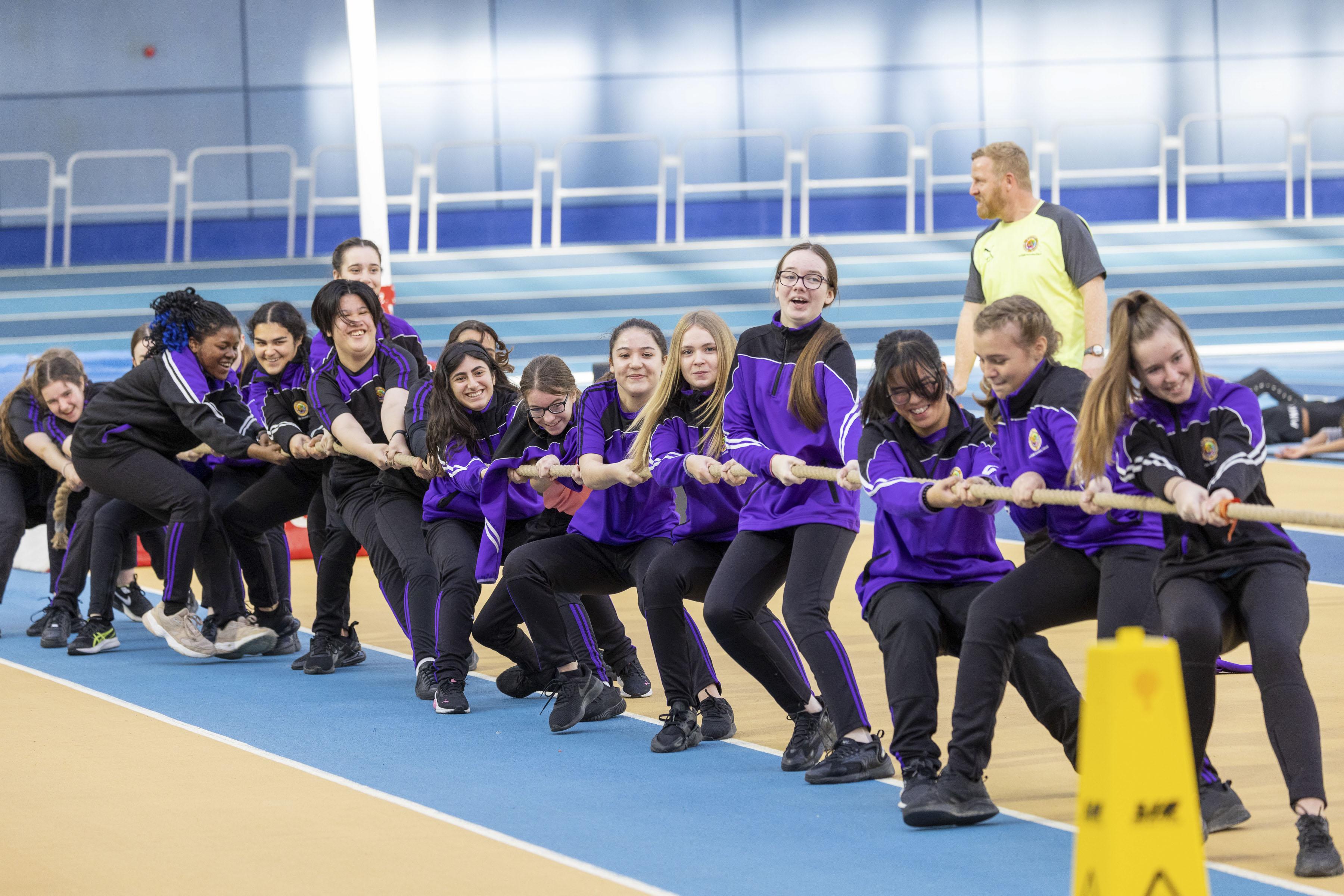 Exercise Energise Multi Sports Day Tug of war