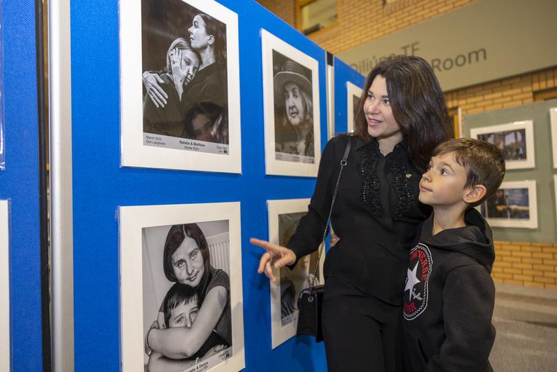 United Ukraine Exhibition Photographer Uliya Ger and Tim Ger 