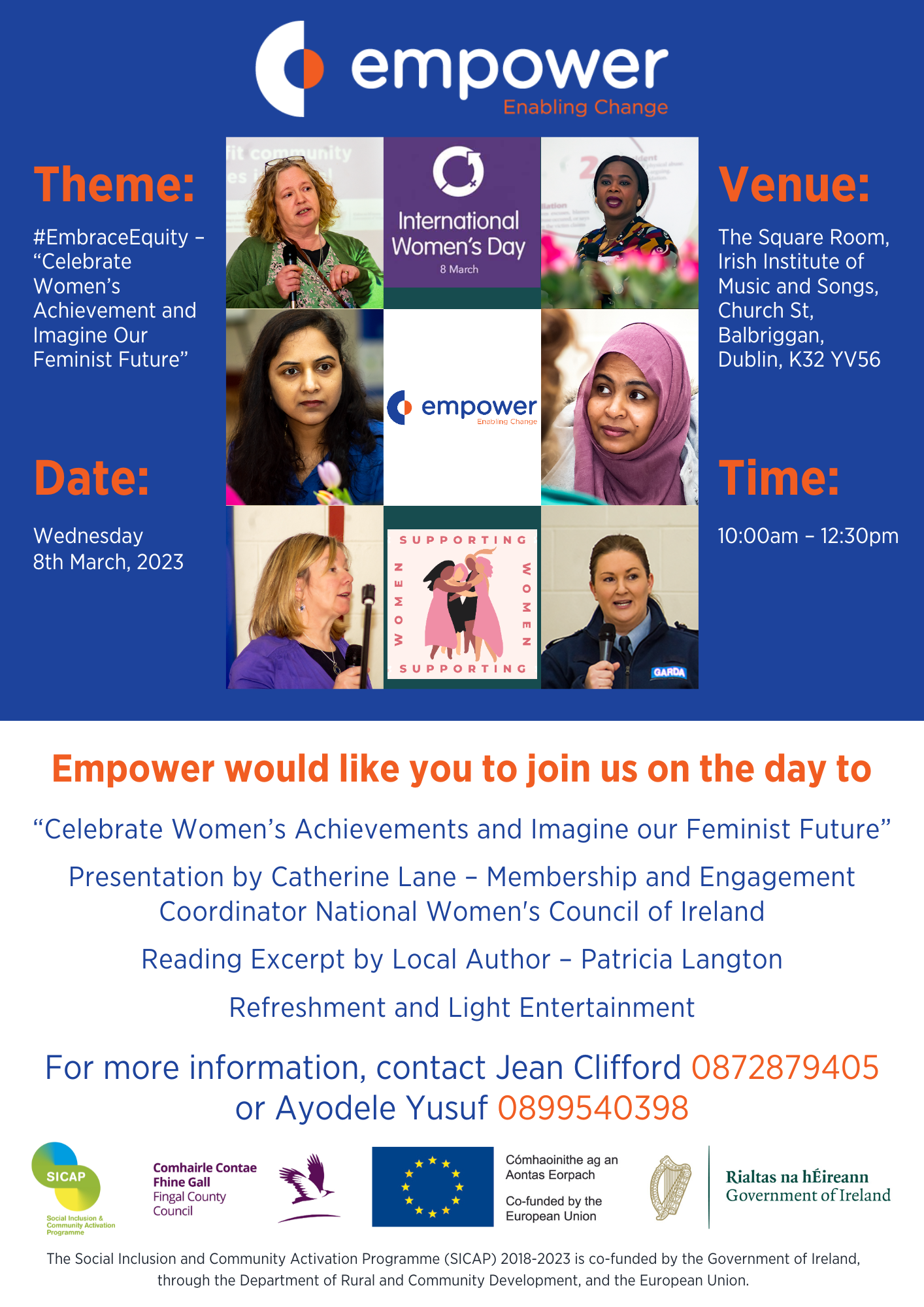 International Women's Day Poster 2023 Empower