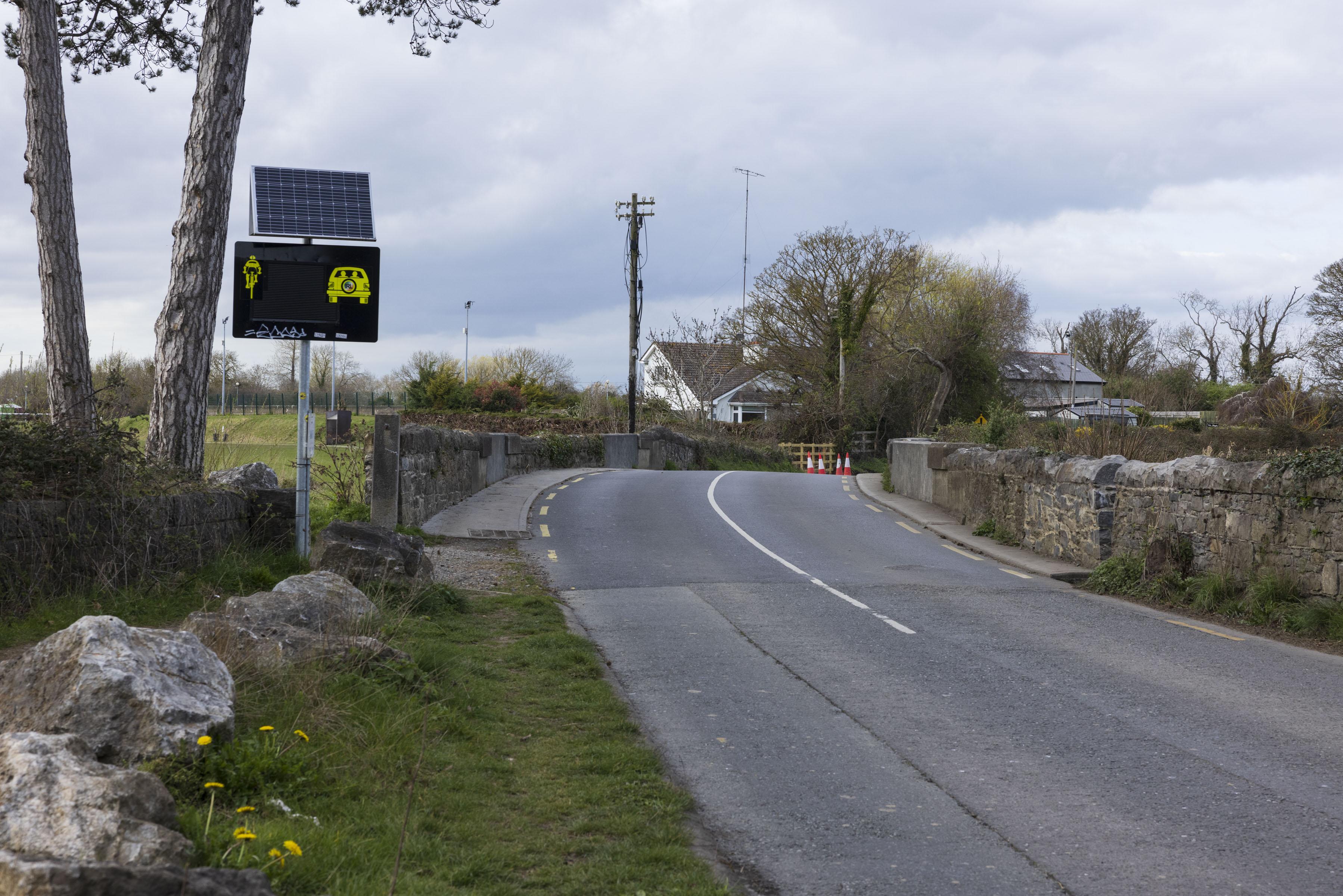 Stone bridge without cars