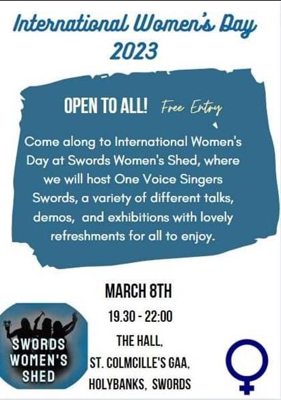 Swords Women's Shed IWD