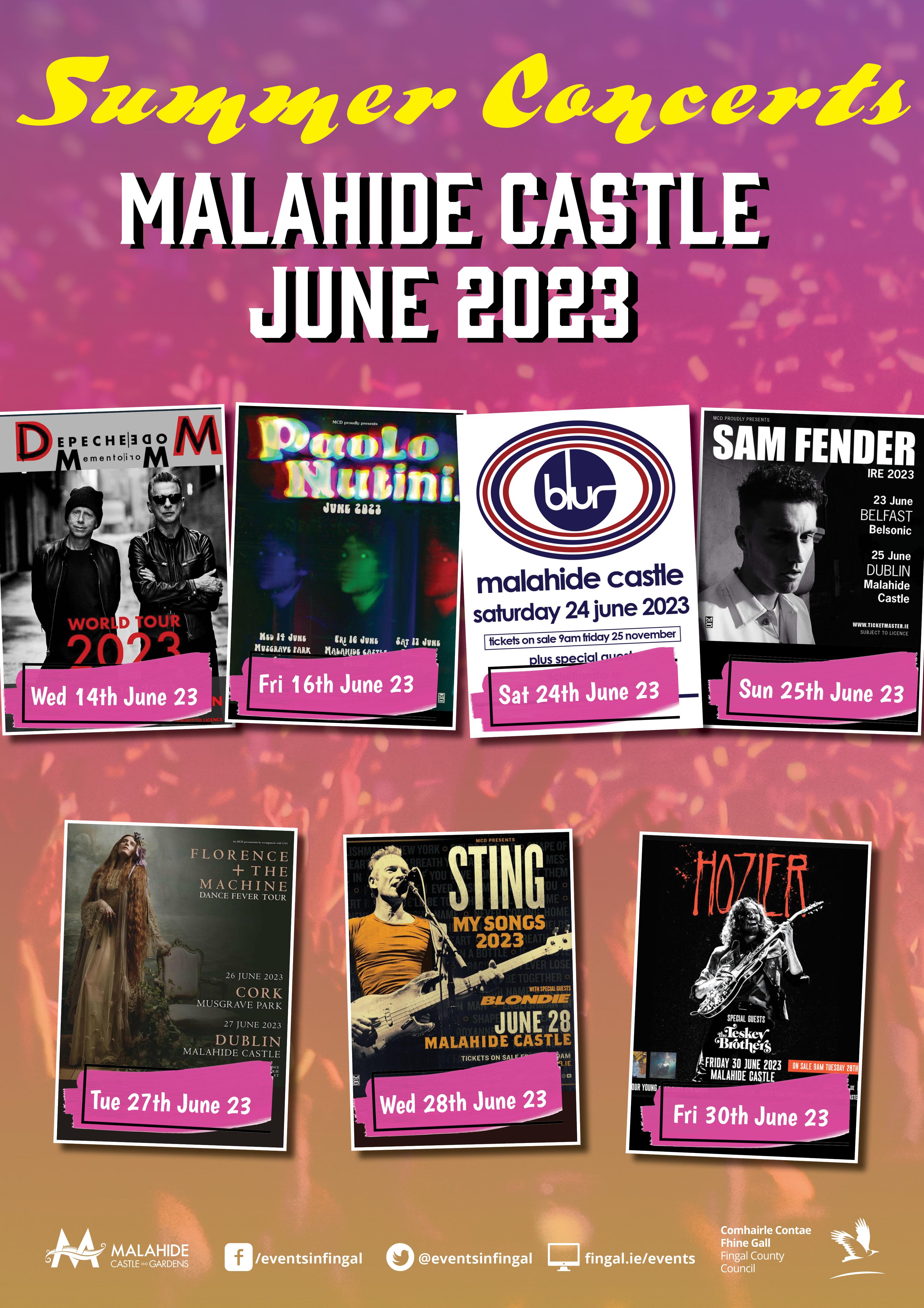 Malahide Concerts 2023