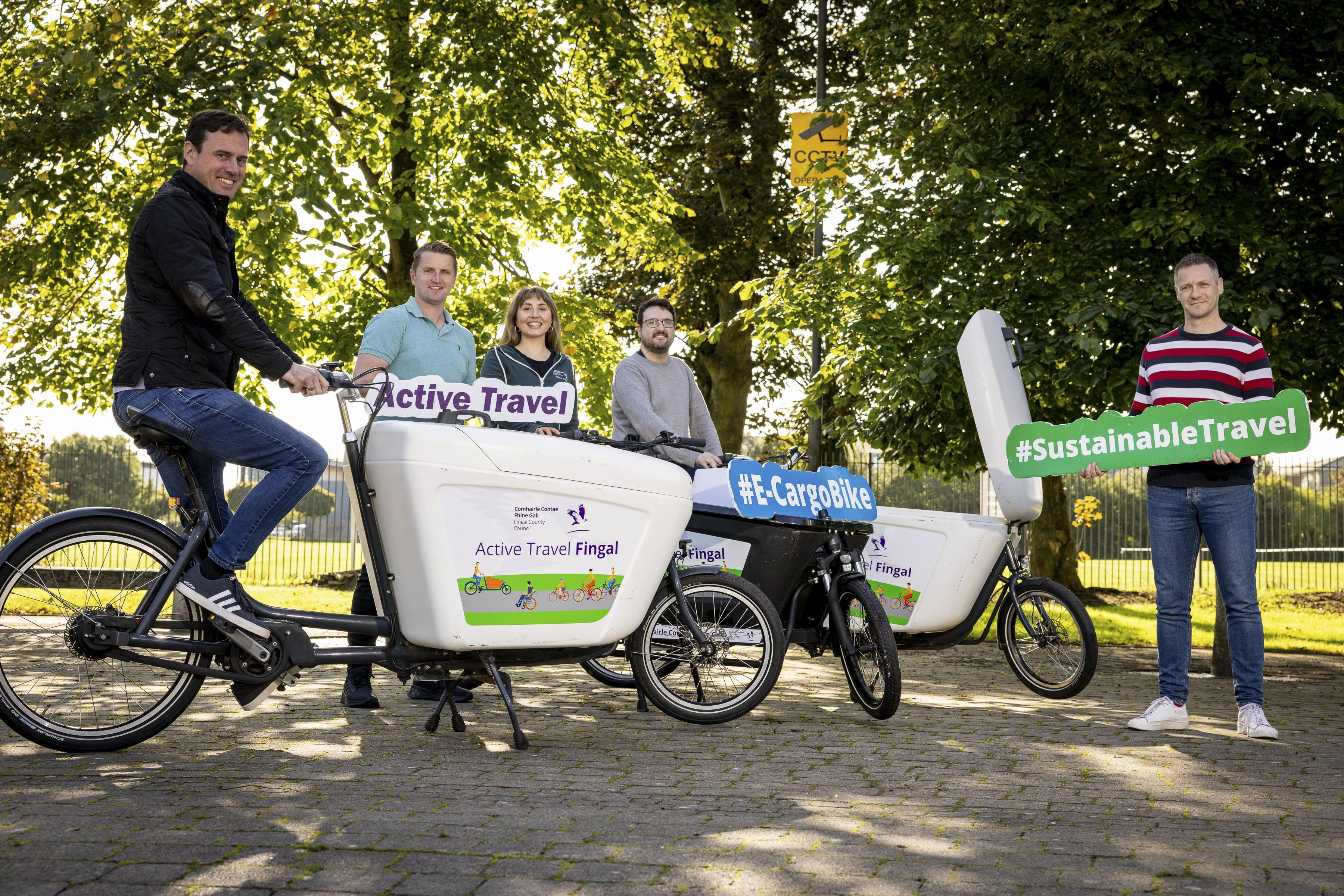 E-Cargo Bike Scheme Group Pic