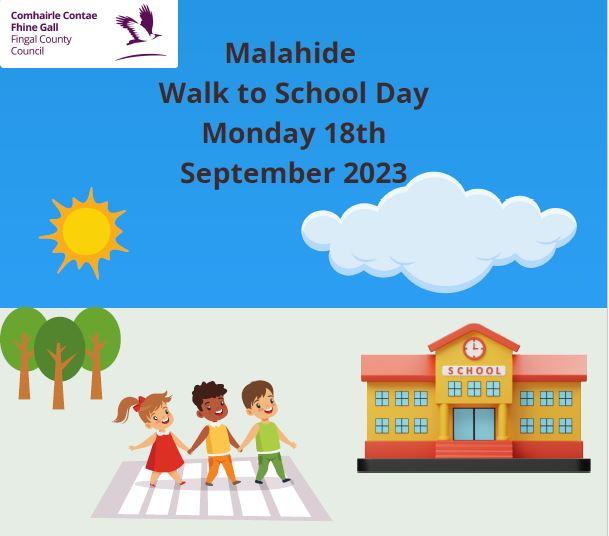 Malahide Walk to School Day Monday 18 September
