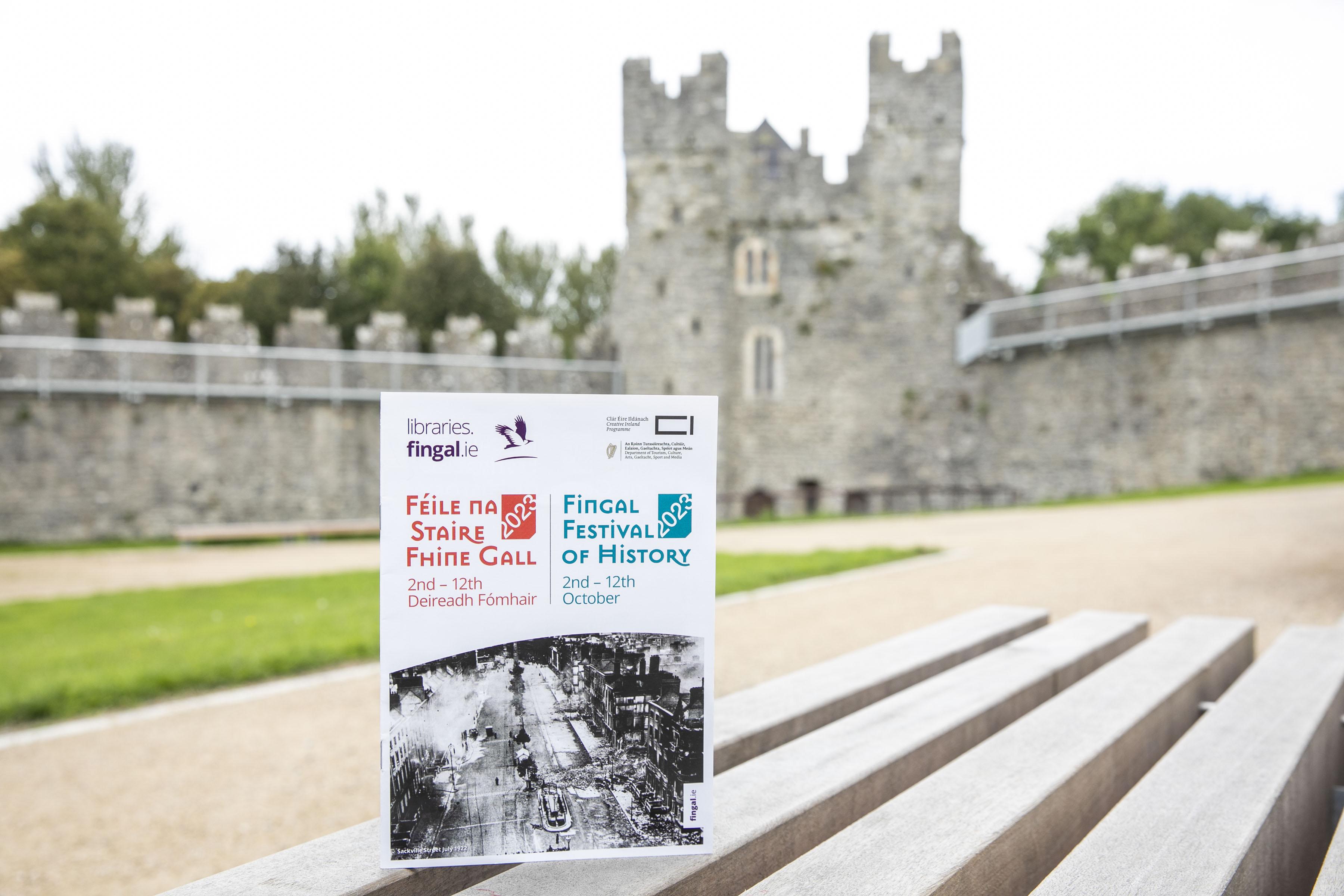 Fingal festival of history 2023 brochure in castle