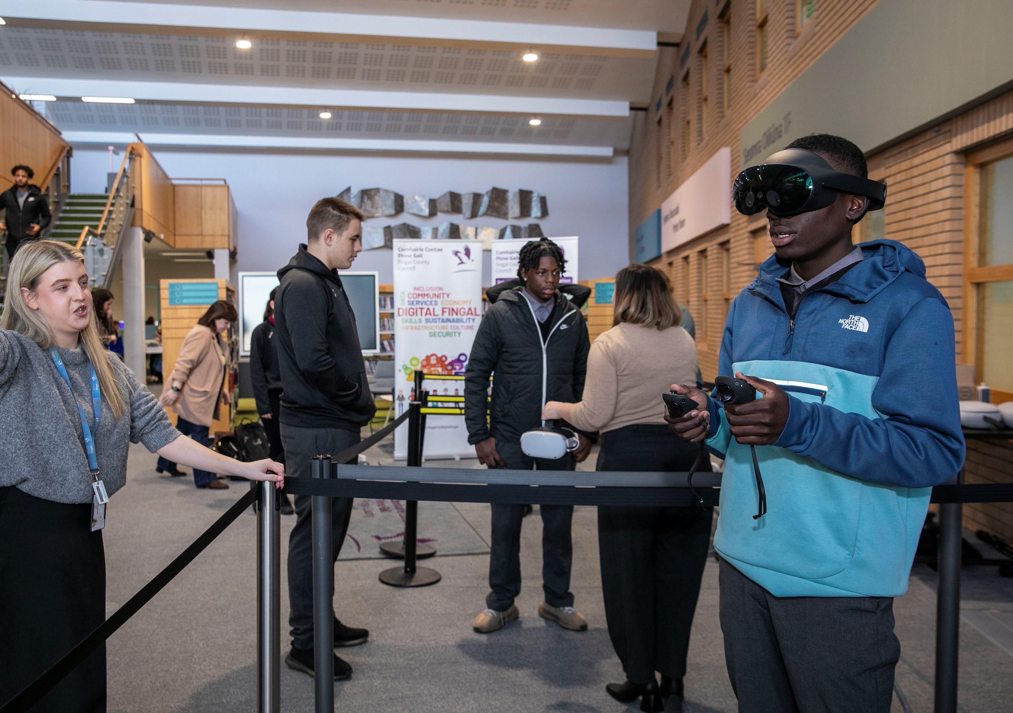 Virtual Reality comes to Fingal Libraries 2