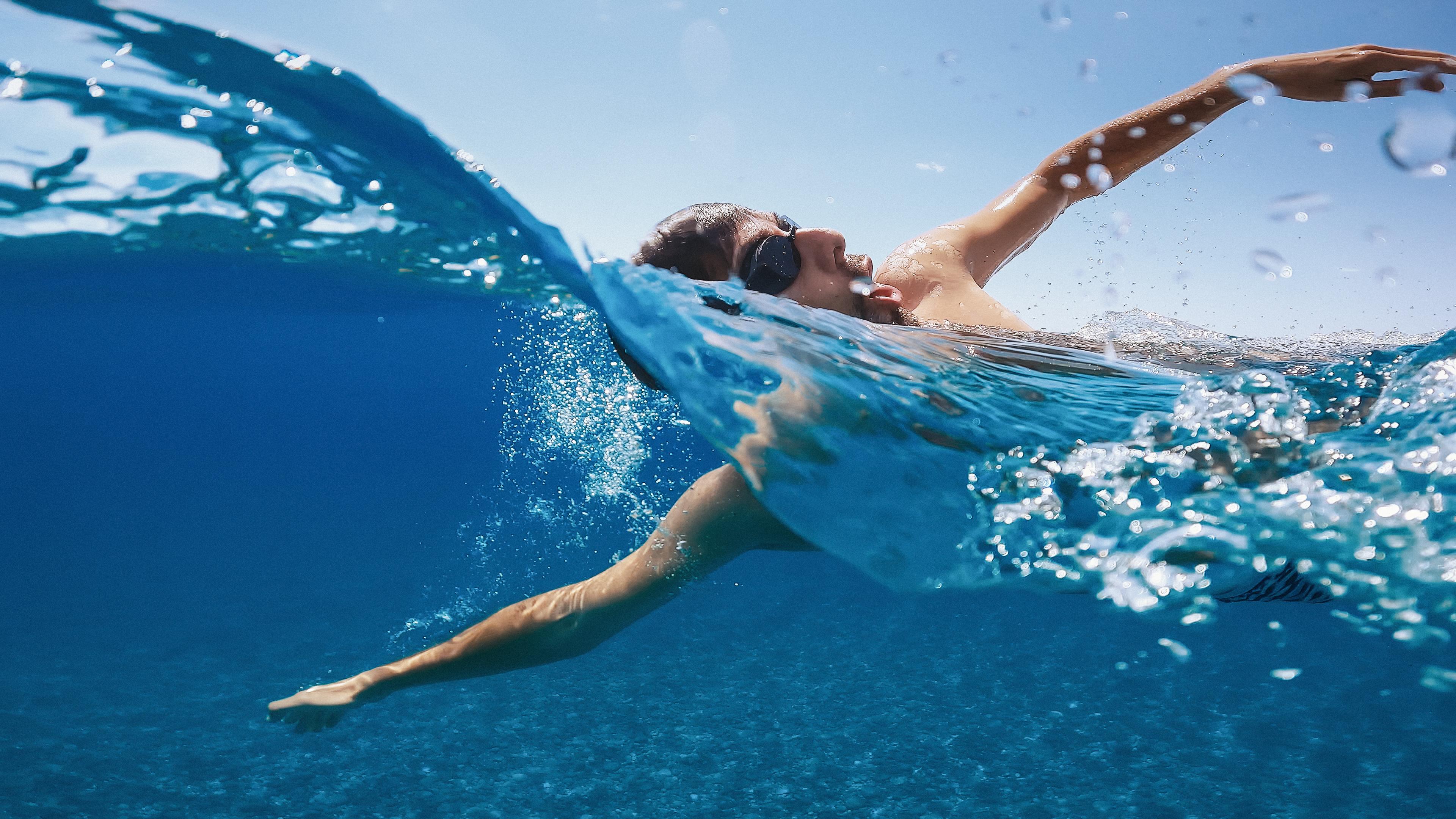 Sea swimming can be an all year round activity 