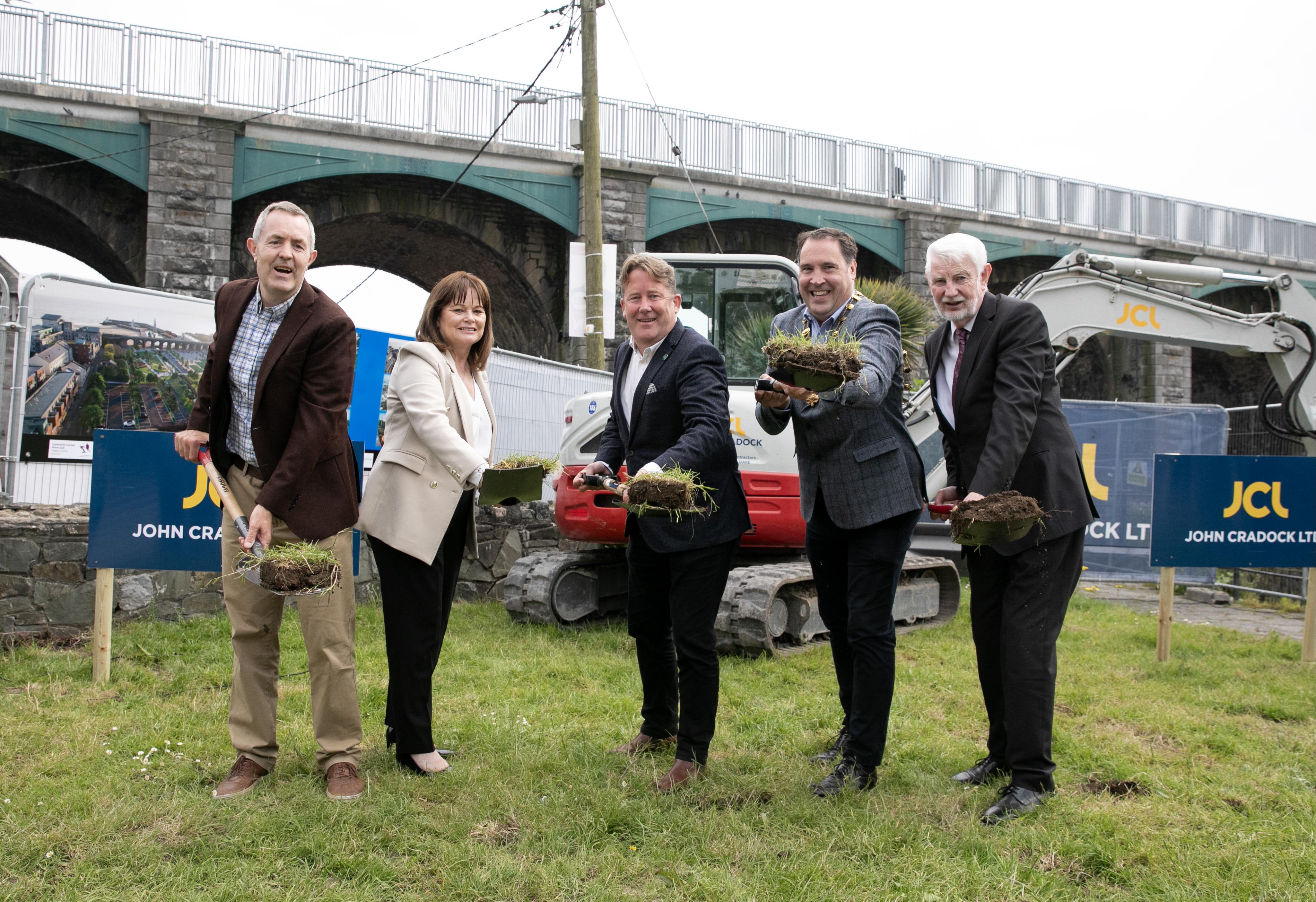 Sod Turning Quay Street 2024