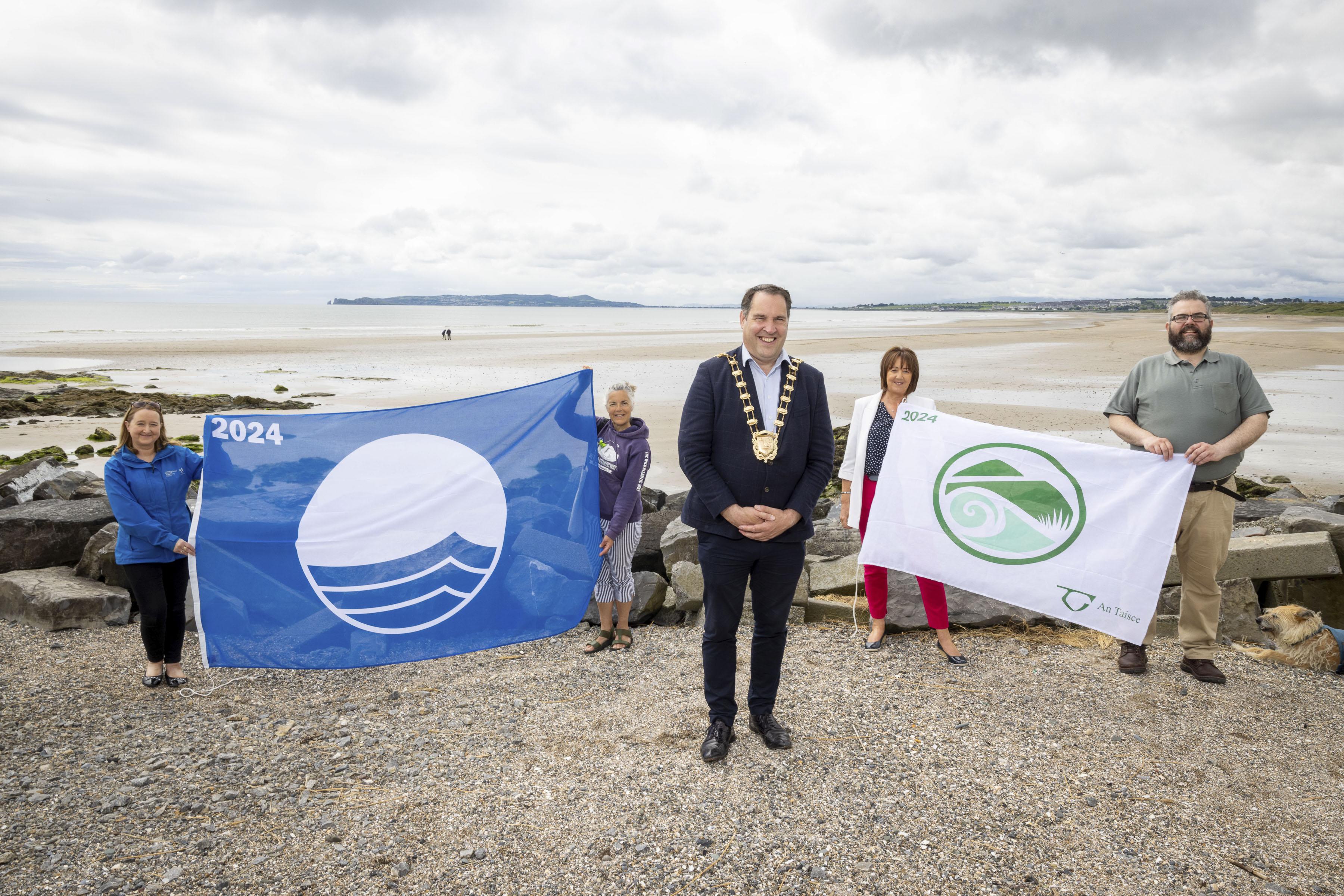 Blue & Green Flags awarded for Donabate 2024