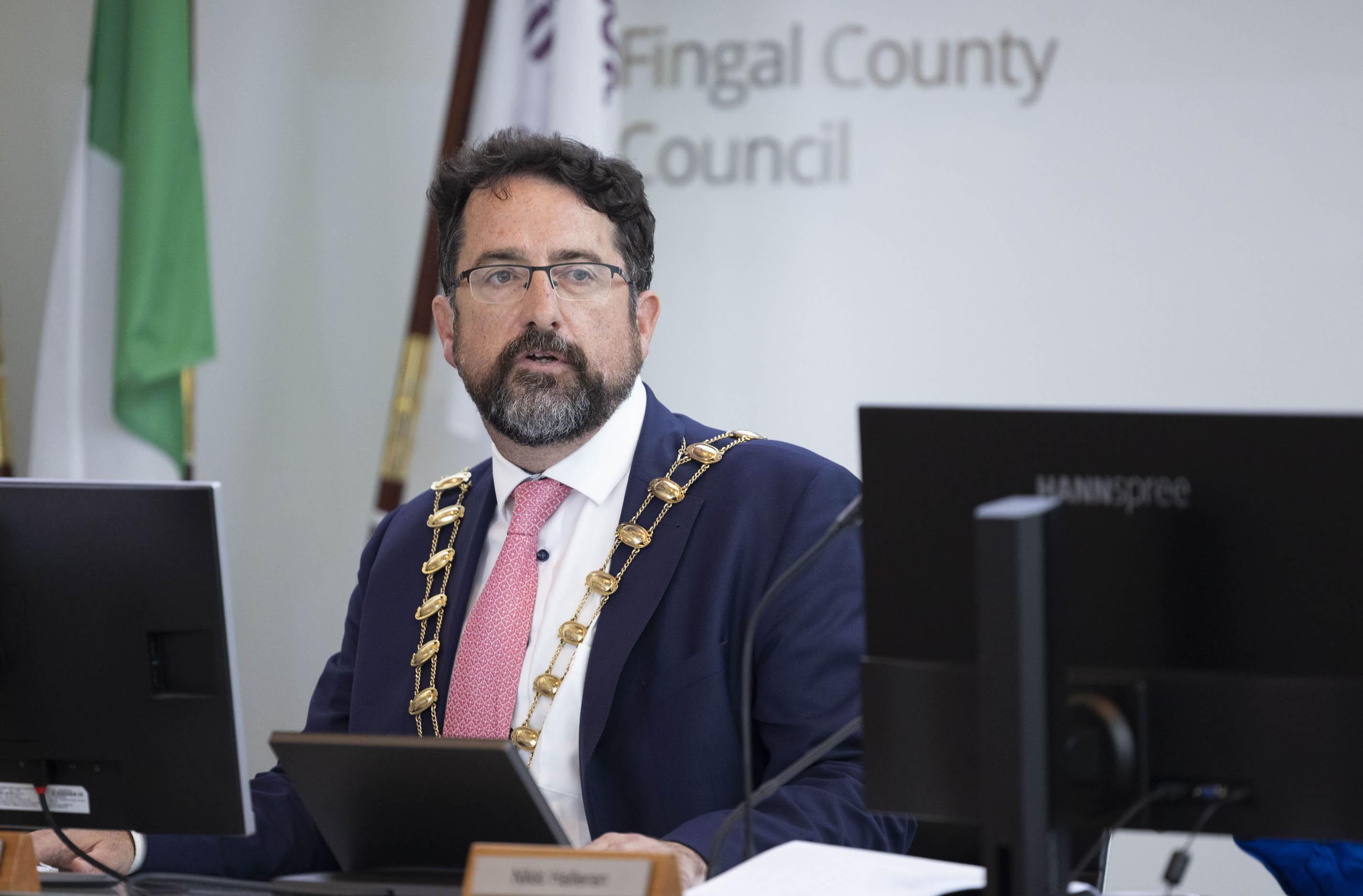 Fingal's new Mayor elected in 2024 is Cllr Brian McDonagh