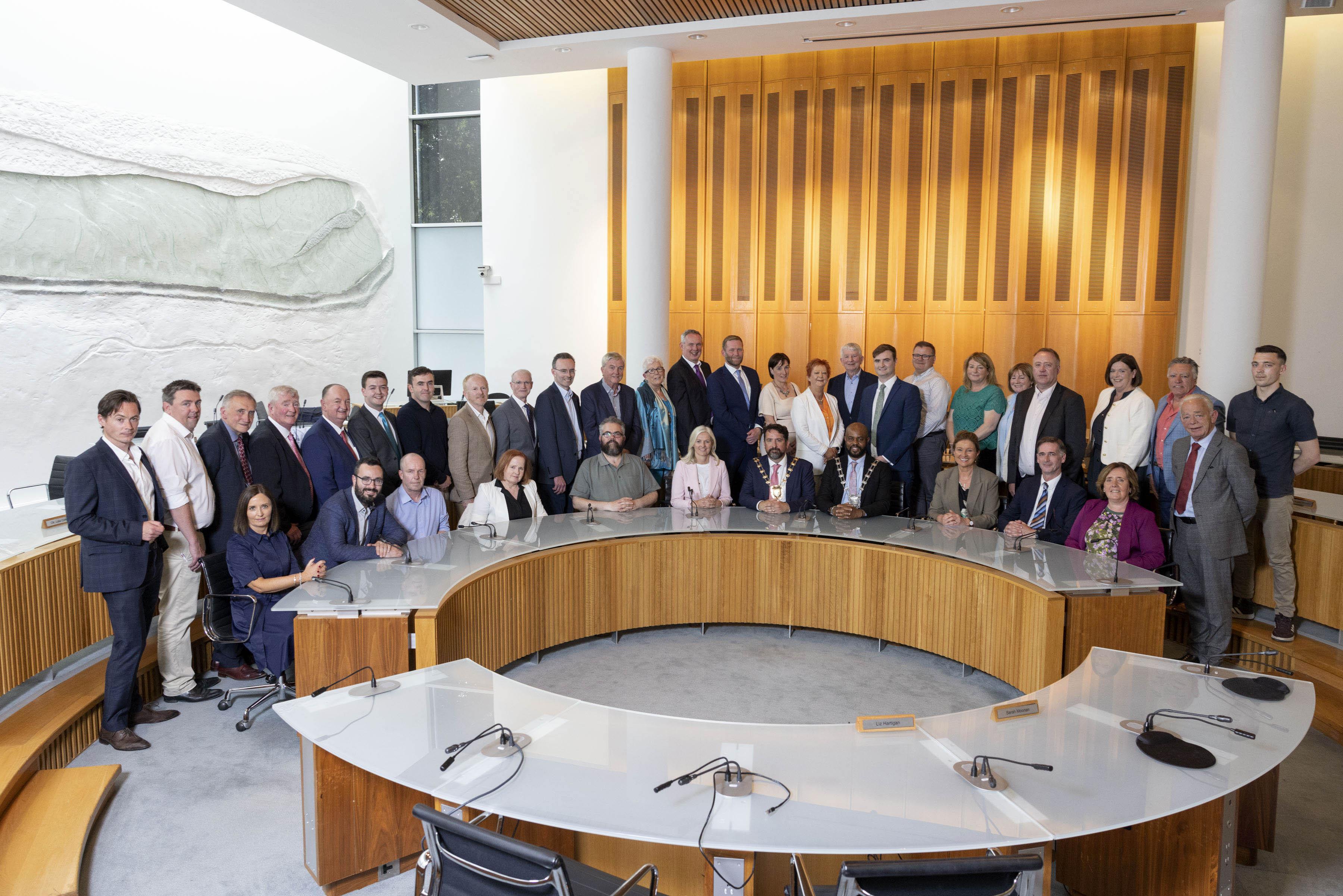 Councillors elected in 2024 have met for the first time 