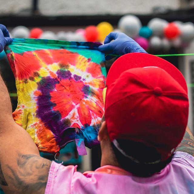 Tie-Dye T-Shirt Printing with Lollipop Apparel