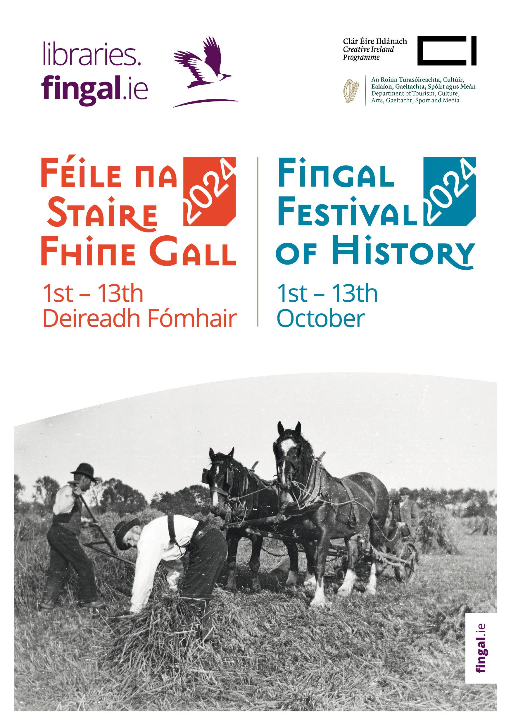 Féile na Staire Fhine Gall 2024 /Fingal Festival of History 2024