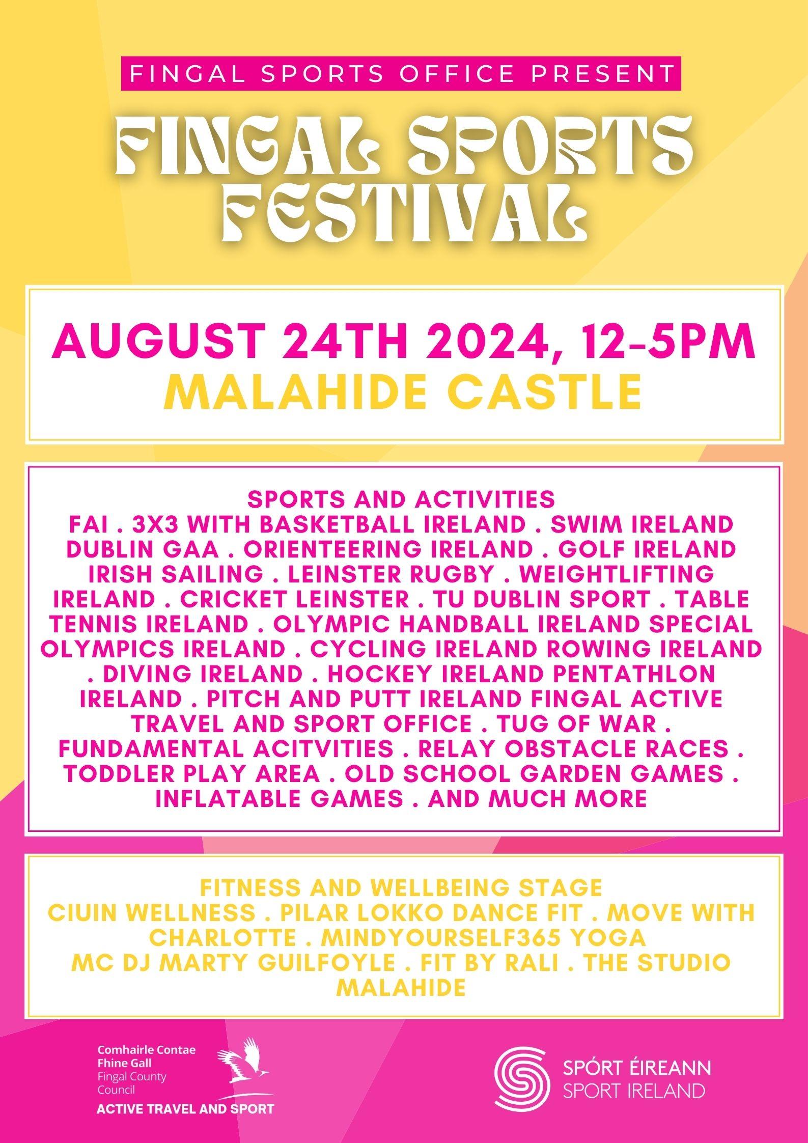 Fingal's Sports Festival 