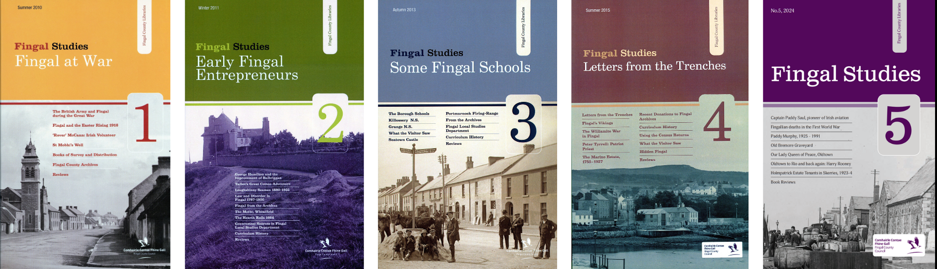 Fingal Studies Covers