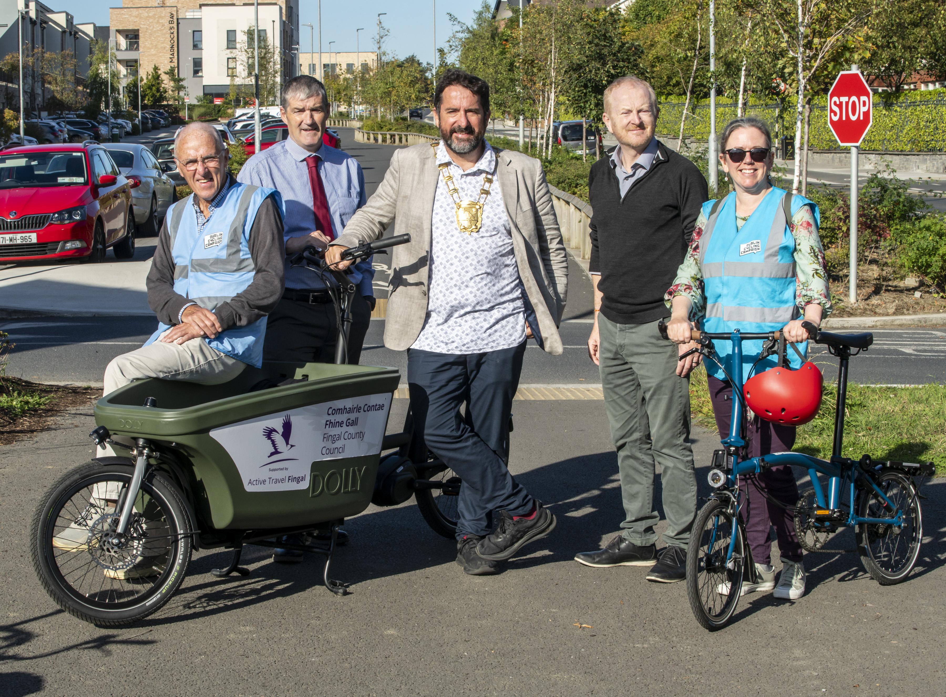 Mobility Week - eCargo bike group photo