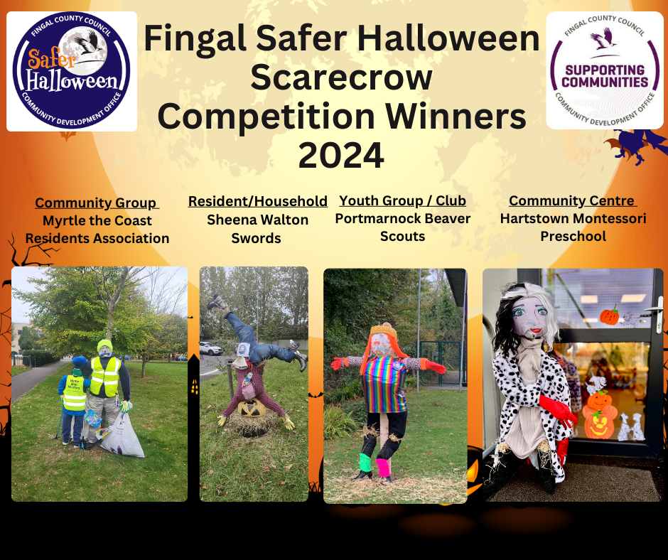 2024 Fingal Safer Halloween Winner Scarecrow Competition