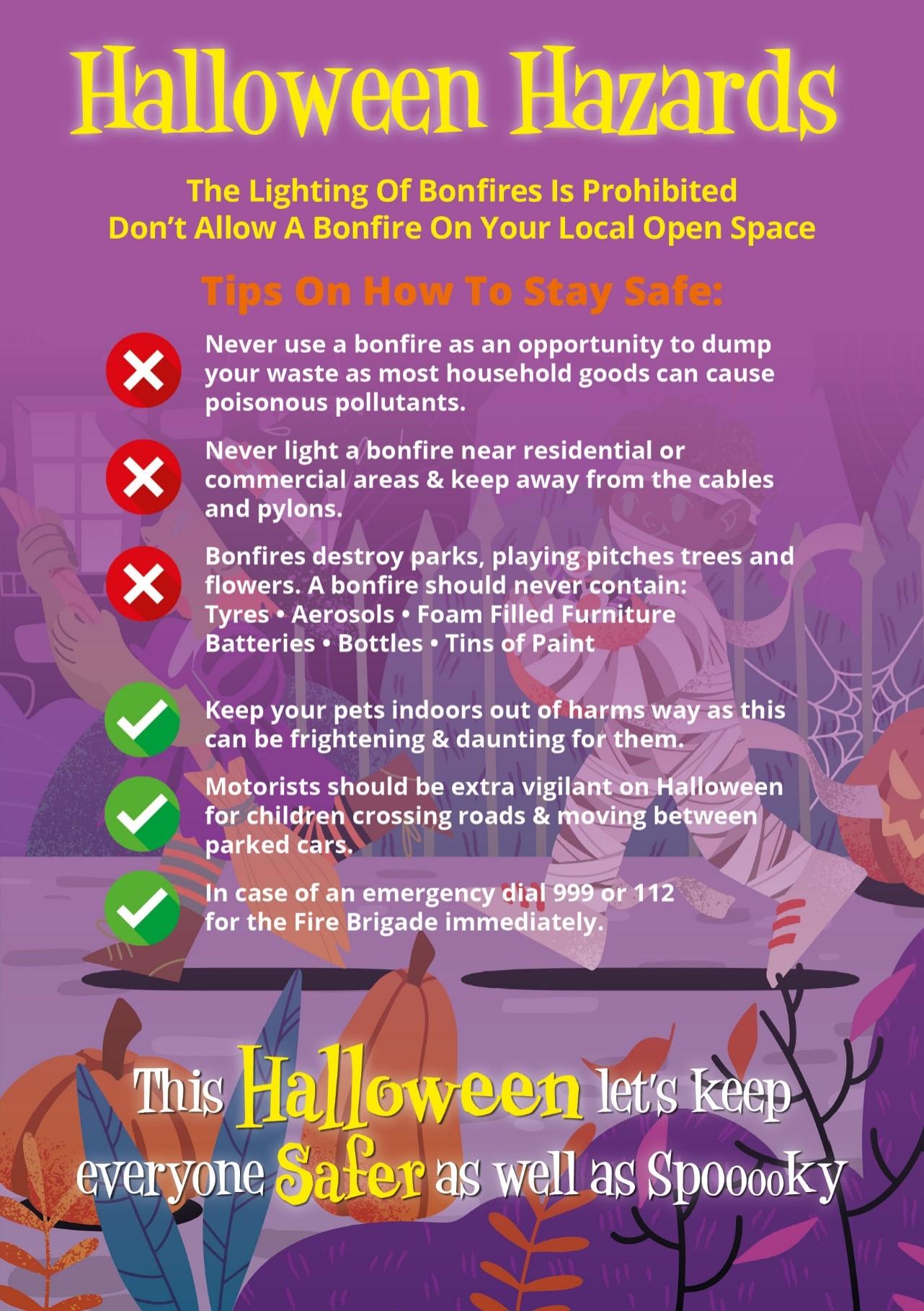 safer halloween hazards information