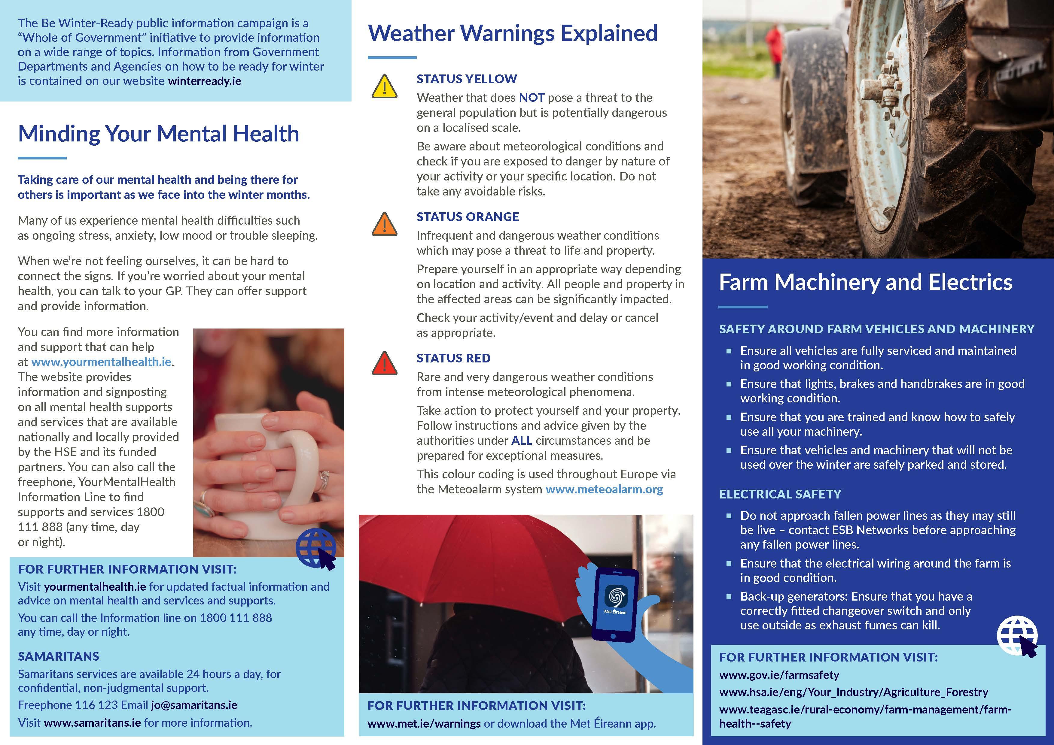 Be Winter Ready 2024 Leaflet page 2