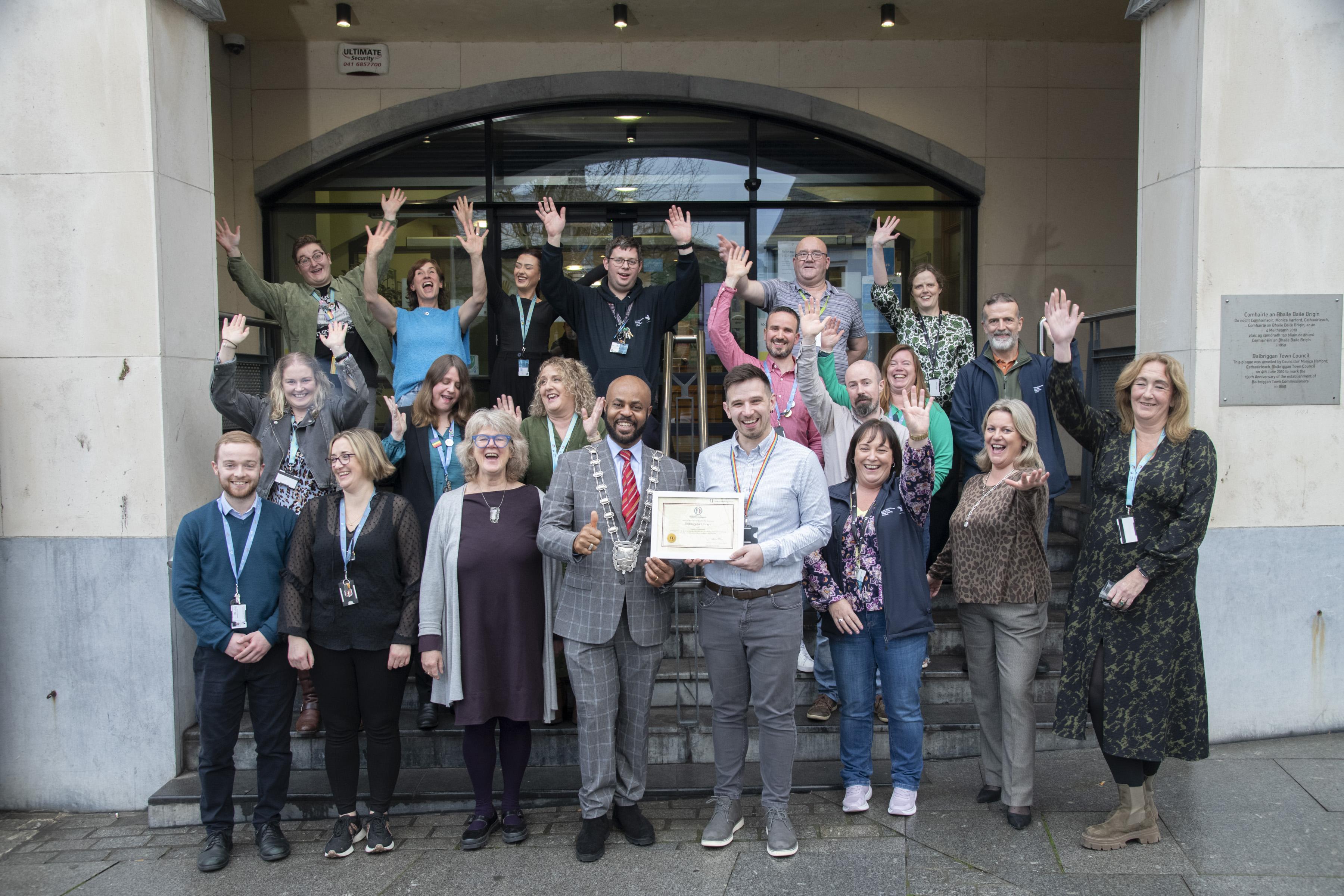 Balbriggan Library recognised as a sanctuary for inclusion and welcome