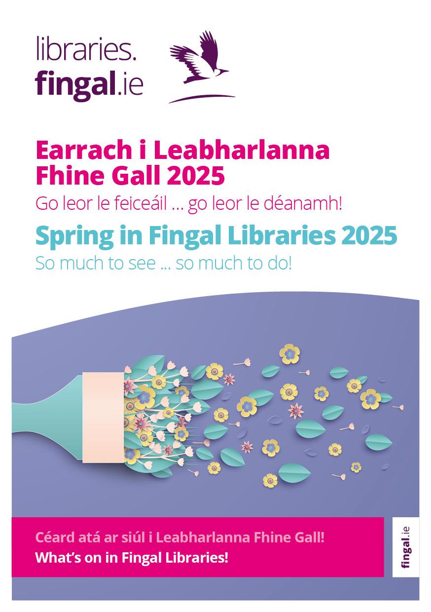 Spring in Fingal Libraries 2025 Cover