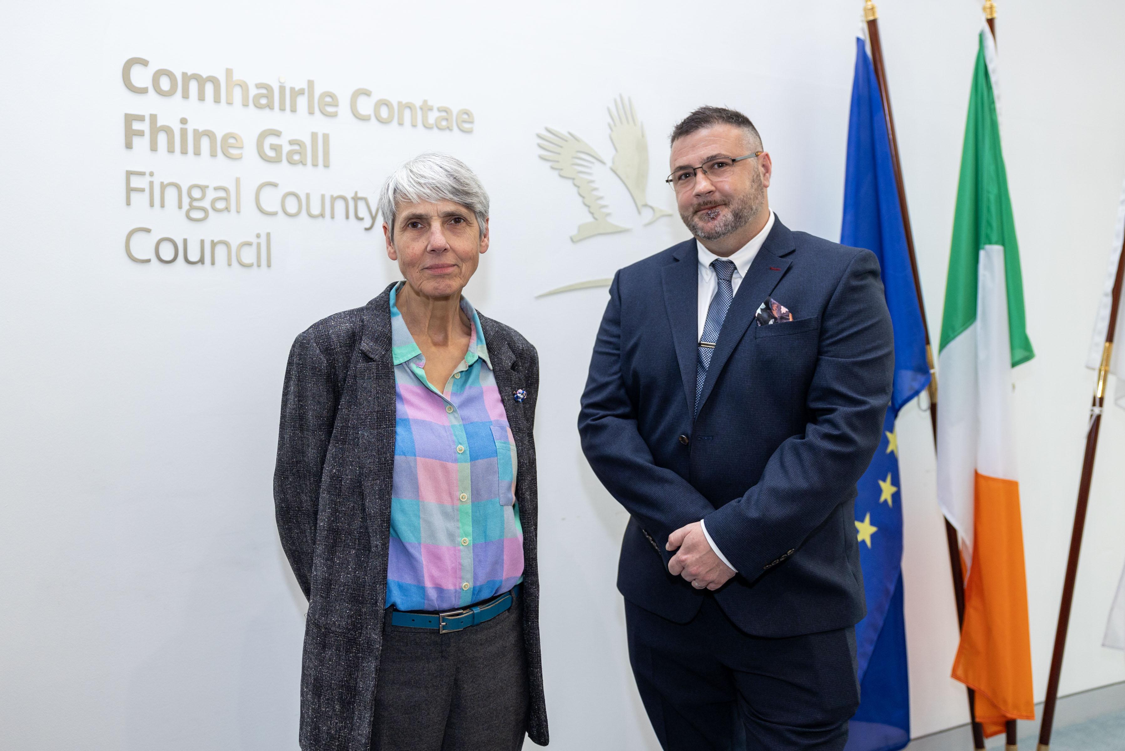 Cllr Helen Redwood and Cllr Mark Boland have been co-opted to serve on Fingal County Council